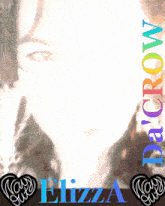 a picture of a woman with the name elizza