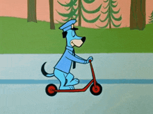 Hanna Barbera Huckleberry Hound GIF - Hanna Barbera Huckleberry Hound Police Officer GIFs