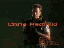 Chris Redfield Re GIF - Chris Redfield Re Resident Evil GIFs