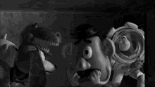 Black And White Toy Story GIF - Black And White Toy Story Disney GIFs