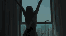 Open Curtains Good Morning GIF