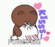 Love You Brown GIF - Love You Brown Cony GIFs