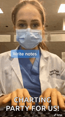 Footdocdana Write Notes GIF - Footdocdana Write Notes Medical Charting GIFs