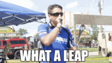 What A Leap Announcer GIF - What A Leap Announcer Announcing GIFs