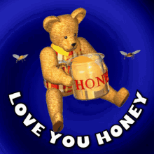 Love You Honey I Love You GIF - Love You Honey I Love You I Luv Ya GIFs