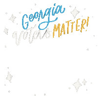 Georgia Votes Matter Georgia Voter Sticker - Georgia Votes Matter Georgia Voter We Will Wait Until Every Vote Is Counted Stickers