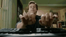Typing GIF - Bruce Almighty Jim Carrey Type GIFs