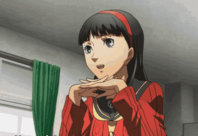 Yukiko Blush Persona GIF - Yukiko Blush Persona Persona4