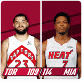 Toronto Raptors (109) Vs. Miami Heat (114) Post Game GIF - Nba Basketball Nba 2021 GIFs