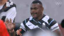 waving asaeli tuivuaka fiji rugby team nbc olympics hi