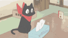 Anime Anime Cat GIF - Anime Anime Cat Tissue GIFs