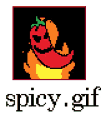 spicy chili hot hahaha evil