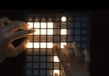 Blinking Square Lights GIF - Live Controller Music Edm GIFs