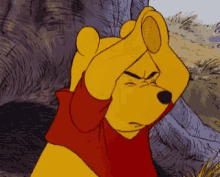 Winnie The Pooh Pooh GIF - Winnie The Pooh Pooh Head Hurts GIFs