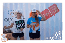 Say No To Doping Friendship GIF