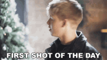 First Shot Of The Day Carson Lueders GIF - First Shot Of The Day Carson Lueders Lonely GIFs