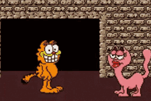 Garfield Garfield Kiss GIF - Garfield Garfield Kiss Gar Kiss GIFs