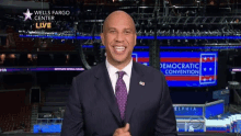 Cory Booker Clapping GIF - Cory Booker Clapping Democratic Convention GIFs