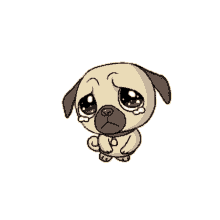 Pug Crying GIF - Pug Crying GIFs