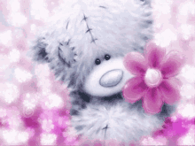 Tatty Teddy Flower GIF - Tatty Teddy Flower Sparkles GIFs