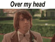 Over My Head GIF - Over My Head Suit Prom GIFs