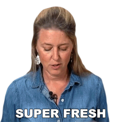 Super Fresh Jill Dalton Sticker - Super Fresh Jill Dalton The Whole Food Plant Based Cooking Show Stickers