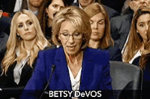 Betsy Devos GIF - Betsy Devos Support Accountability GIFs