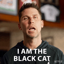 I Am The Black Cat Denny Hamlin GIF