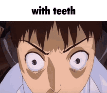 With Teeth Shinji GIF - With Teeth Shinji Josharo GIFs