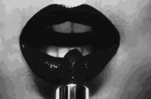 Black Lipstick GIF - Black Lipstick GIFs