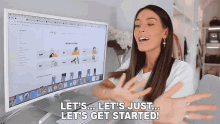 Lets Just Get Started Shea Whitney GIF - Lets Just Get Started Shea Whitney Fashion GIFs