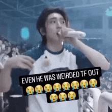 Jiwarudaysix Sungjin GIF - Jiwarudaysix Sungjin Even He Was Weirded Tf Out GIFs