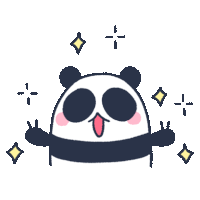 Panda Bling Bling Sticker - Panda Bling Bling Happy Stickers
