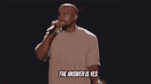 Kanye West The Answer Is Yes GIF - Kanye West The Answer Is Yes Yes GIFs
