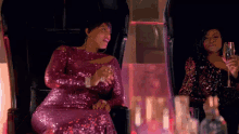 Cheers GIF - Taraji P Henson Cheers Queen Latifah GIFs