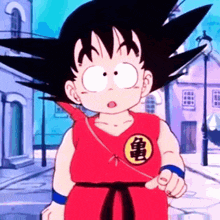 Goku Kid Goku GIF - Goku Kid Goku Confused GIFs