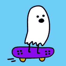 Ghost Skate Ghost GIF - Ghost Skate Ghost Skate GIFs