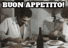 Sofia Loren Marcello Mastroianni Buon Appetito Pranzo Cena Tavola Pappa Cibo Mangiare GIF