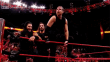 Roman Reigns Seth Rollins GIF - Roman Reigns Seth Rollins Dean Ambrose GIFs