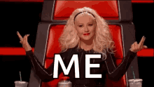 Pick Me Christina Aguilera GIF - Pick Me Christina Aguilera The Voice GIFs