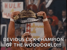 Championship Hulk Hogan GIF - Championship Champions Hulk Hogan GIFs