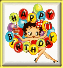 Betty Boop Birthday GIFs