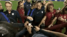 Uswnt Soccer GIF - Uswnt Soccer Hands In GIFs