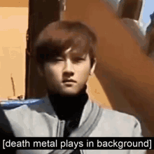 Death Metal Im GIF - Death Metal Im Im Changkyun GIFs