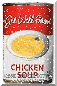 Getwellsoon Chickensoup GIF