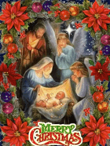 Jesus Merry Christmas GIF - Jesus Merry Christmas Mary GIFs