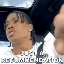 Just A Recommendation Marco Wilson GIF - Just A Recommendation Marco Wilson Marco Wilson Three GIFs