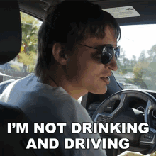 Im Not Drinking And Driving Danny Mullen GIF - Im Not Drinking And Driving Danny Mullen Im Not A Drunk Driver GIFs