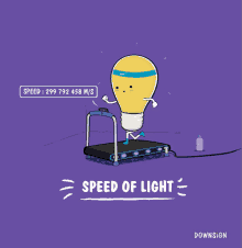 Downsign Speed Of Light GIF - Downsign Speed Of Light Pun GIFs