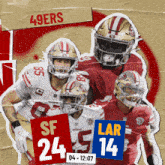 Los Angeles Rams (14) Vs. San Francisco 49ers (24) Fourth Quarter GIF - Nfl National Football League Football League GIFs
